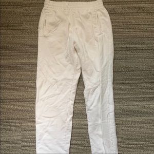 Brandy Melville White Sweatpants